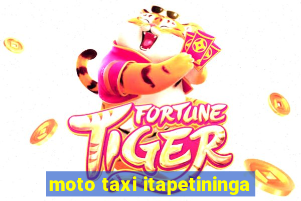 moto taxi itapetininga